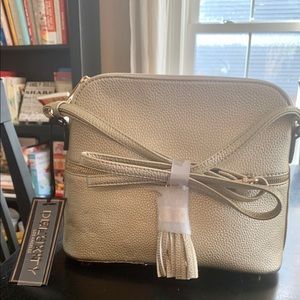 Gold Cross-Body purse